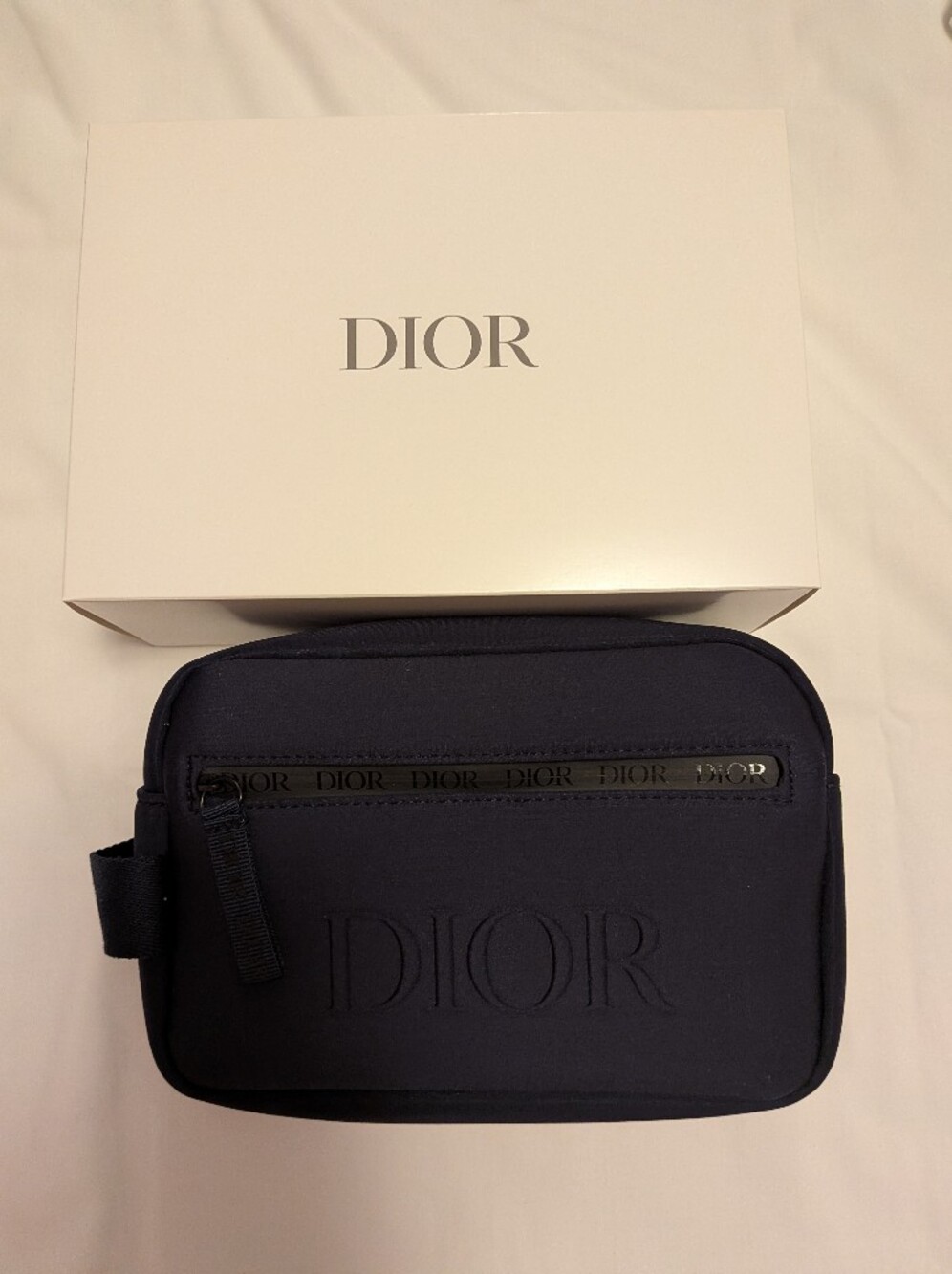 Dior Navy Pouch